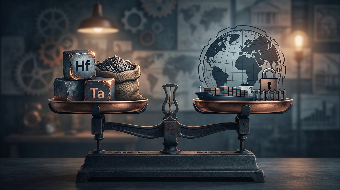 Balancing material needs against geopolitical and trade risks in critical minerals.