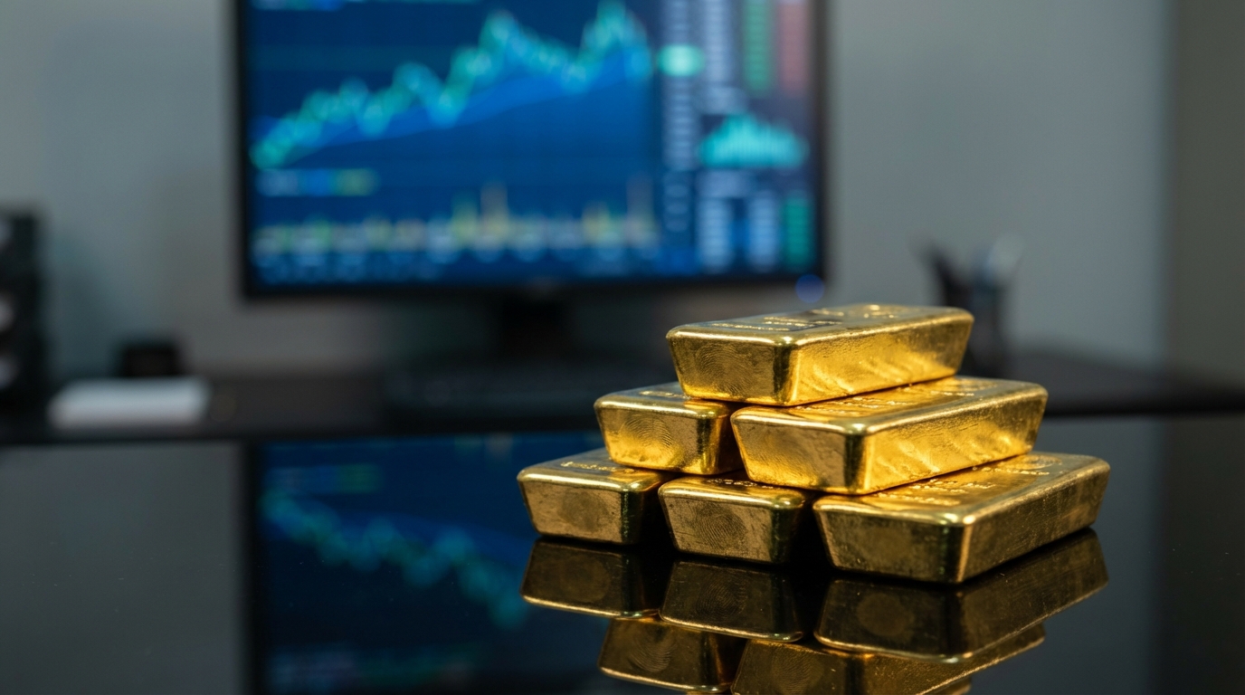 Gold as a digital-era hedge supported by algorithmic trading and AI risk models.