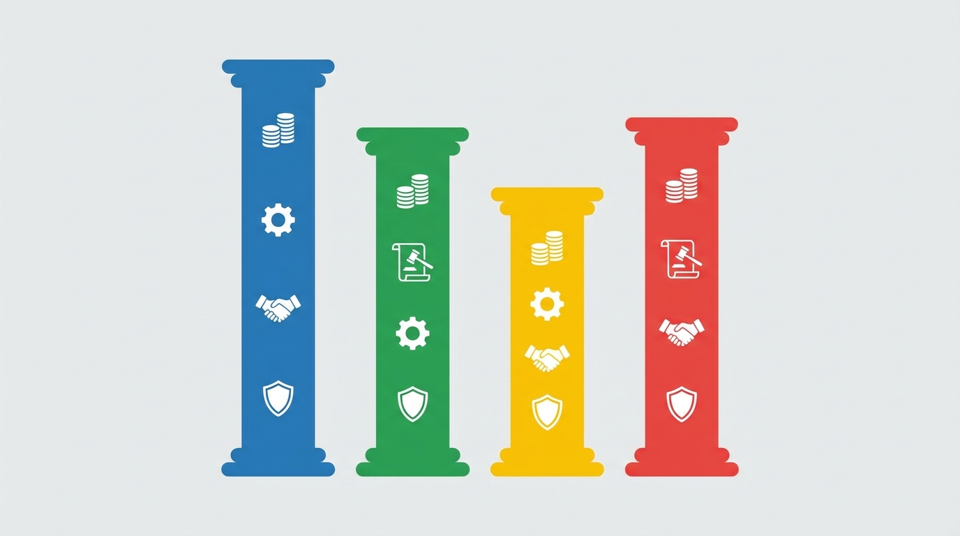 Comparative representation of objectives and mechanisms across the four national stockpiling programs.