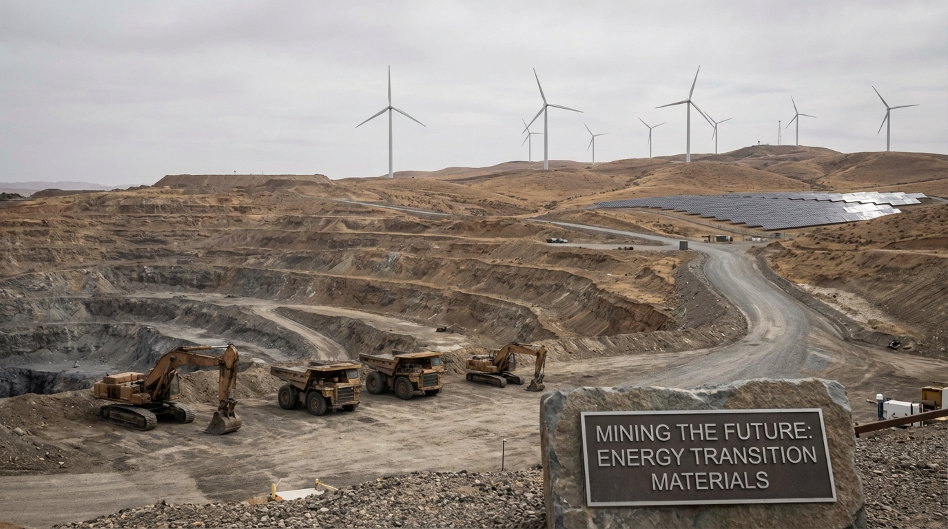Mining operations underpinning the global energy transition.