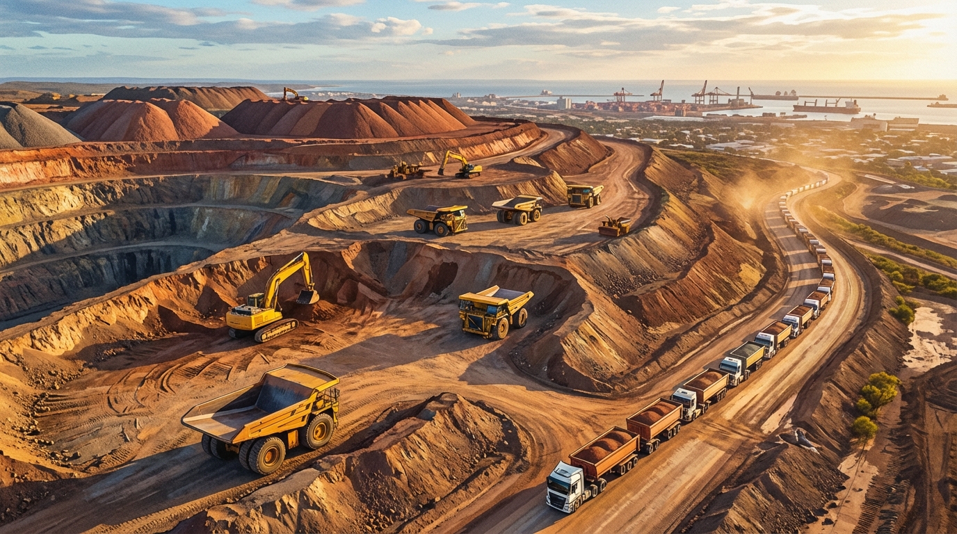 Mining operations and logistics bottlenecks that contribute to shipment delays.