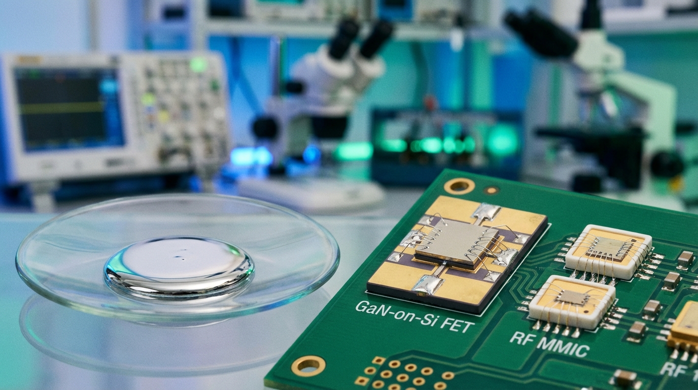 Gallium and gallium-based semiconductors are critical for power electronics and advanced communications.