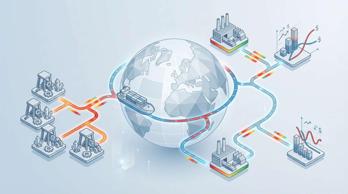 Visualizing strategic materials risk across the end-to-end supply chain.