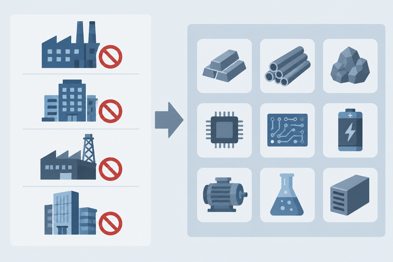 Export controls are shifting from targeting materials to targeting specific companies.